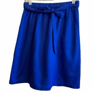 J. Crew skirt with front pockets and belt